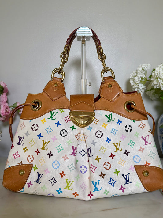 Louis Vuitton Ursula (White Multicolor)