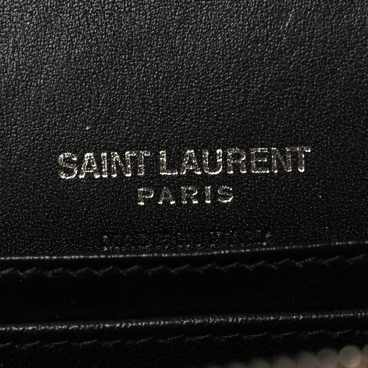 Saint Laurent Calfskin Crocodile Embossed Monogram Kate Belt Bag Burgundy