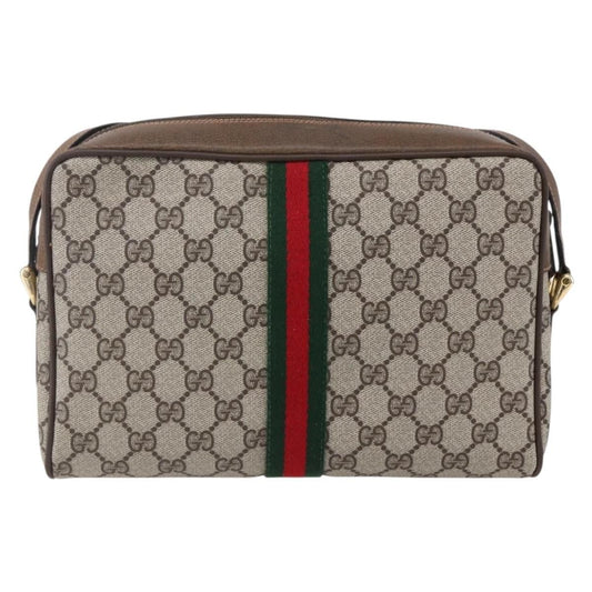 Gucci Small Ophidia Web Shoulder Bag, GG Supreme