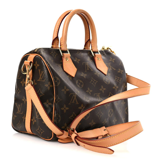 Louis Vuitton Monogram Speedy Bandouliere 25