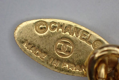 CHANEL Coco Mark Matelasse Necklace