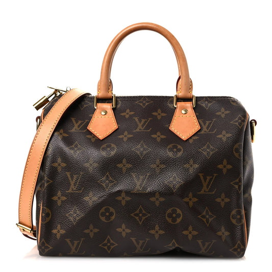 Louis Vuitton Monogram Speedy Bandouliere 25