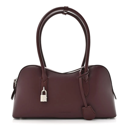 Stella McCartney Eco Grainy Alter Mat Ryder Shoulder Bag Bordeaux