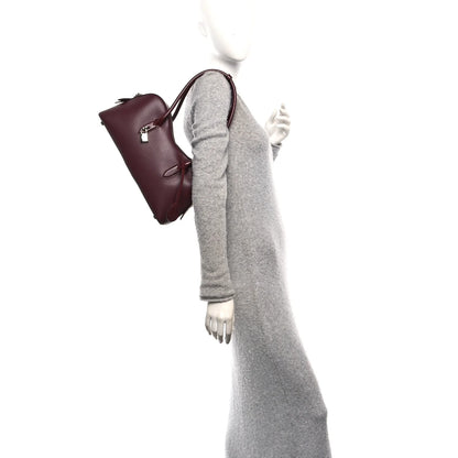 Stella McCartney Eco Grainy Alter Mat Ryder Shoulder Bag Bordeaux