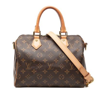 Louis Vuitton Monogram Speedy Bandouliere 25