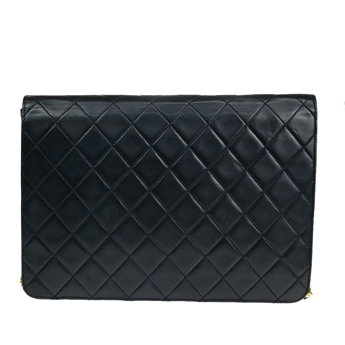 CHANEL Vintage Chain Flap Bag — Quilted Leather